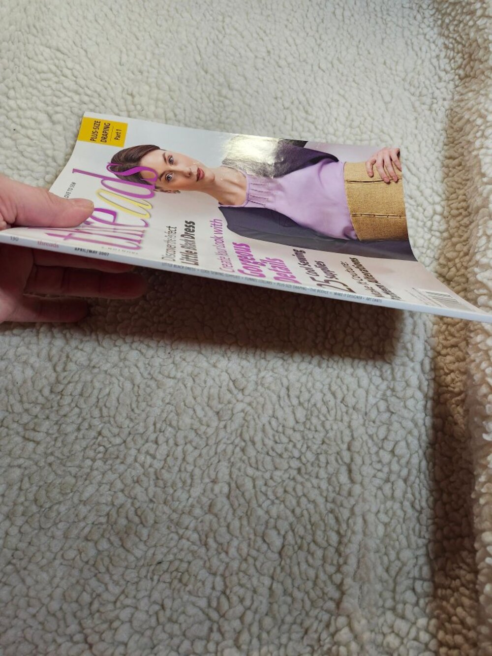 Threads Magazine May 2007 Issue 130 Sewing Patterns Alterations Ribbons Tips - Picture 4 of 8